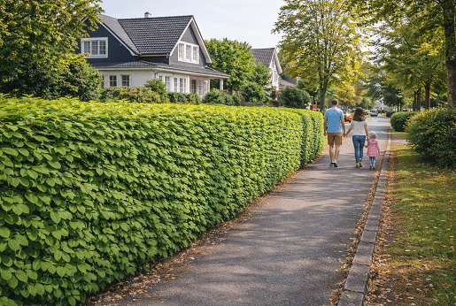 Carpino bianco – siepe ornamentale per privacy tutto l’anno