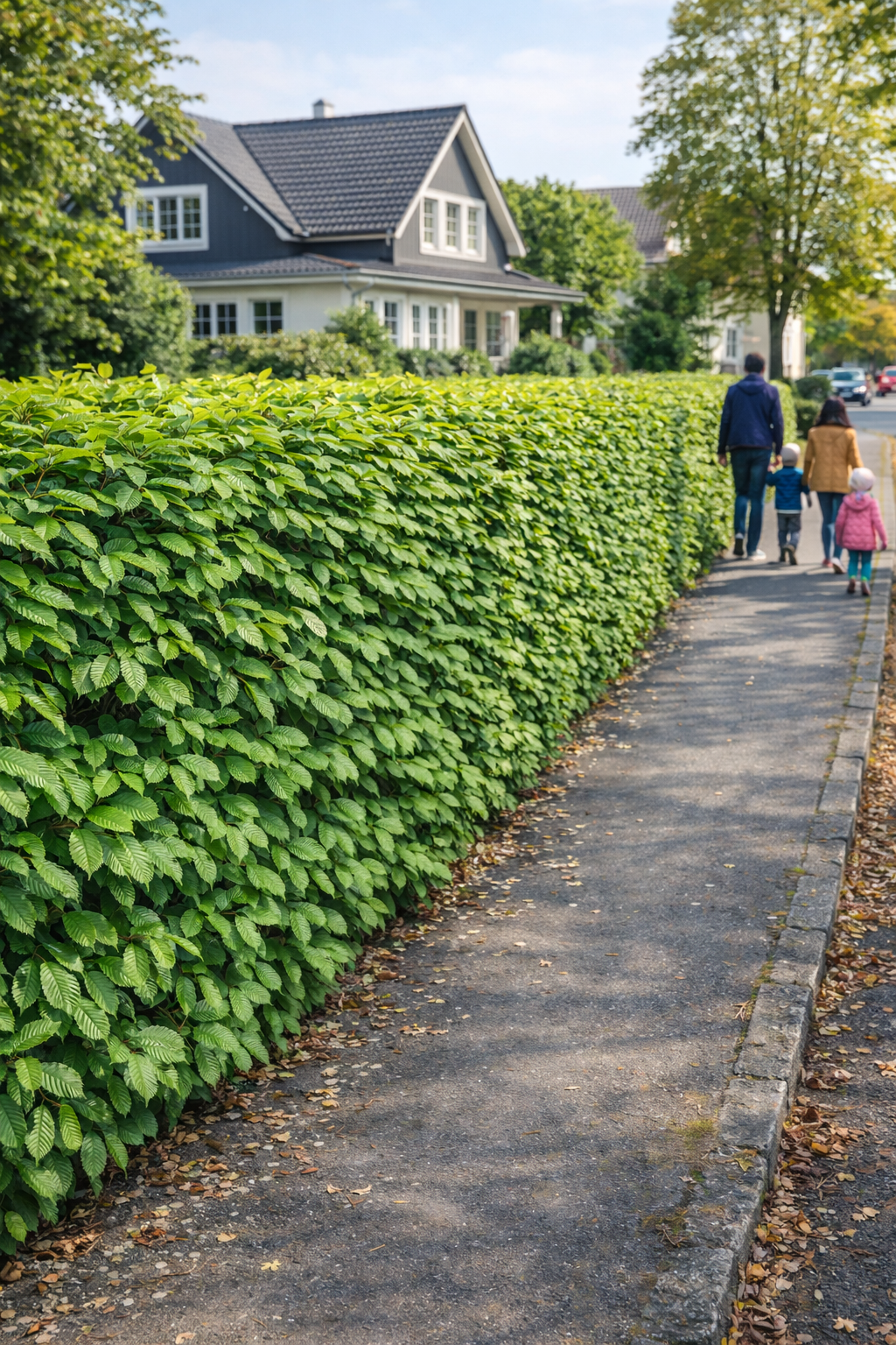 Carpino bianco – siepe ornamentale per privacy tutto l’anno